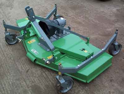 Finishing mower for tractor