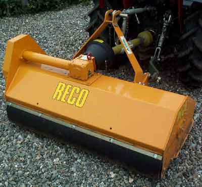 Flail mower for tractor